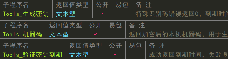 本地 机器码 验证 防撞码 到期验证易语言源码